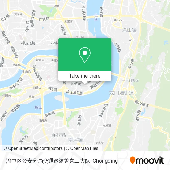 渝中区公安分局交通巡逻警察二大队 map