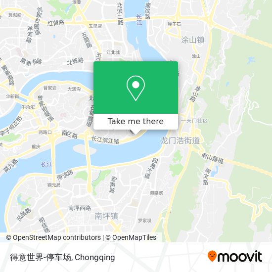 得意世界-停车场 map