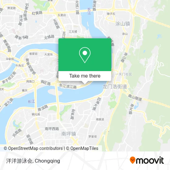 洋洋游泳会 map