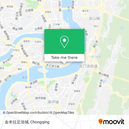 金米拉足浴城 map