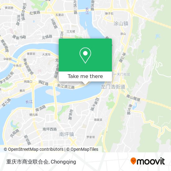 重庆市商业联合会 map