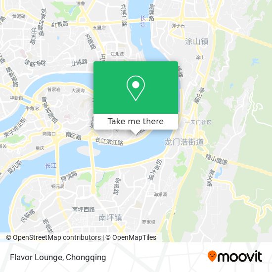 Flavor Lounge map