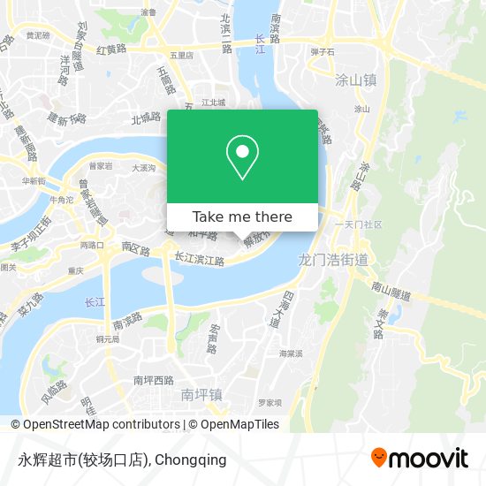 永辉超市(较场口店) map
