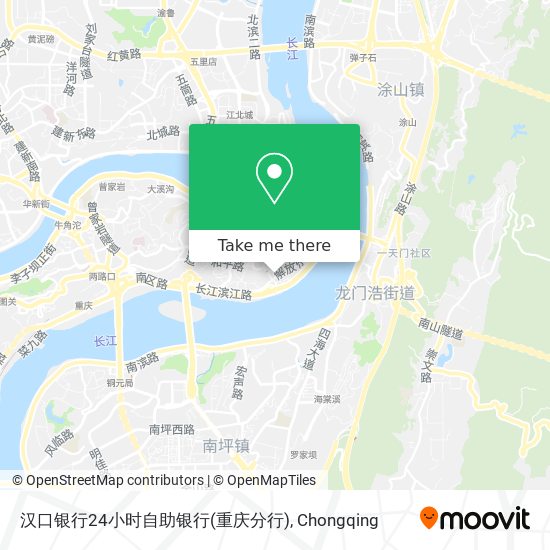 汉口银行24小时自助银行(重庆分行) map