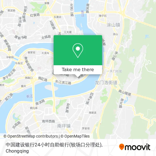 中国建设银行24小时自助银行(较场口分理处) map