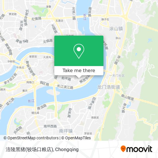 涪陵黑猪(较场口粮店) map
