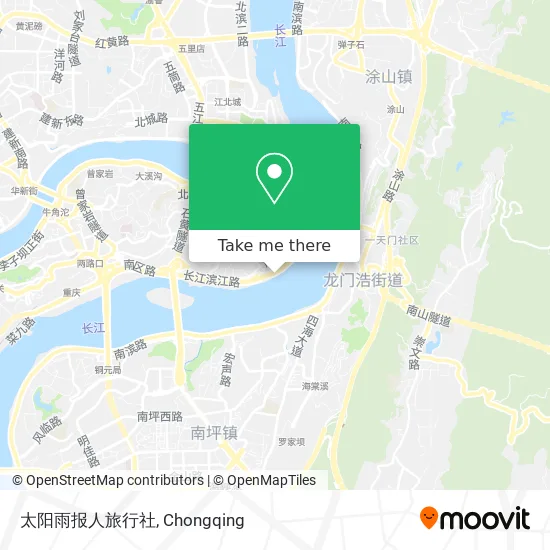 太阳雨报人旅行社 map