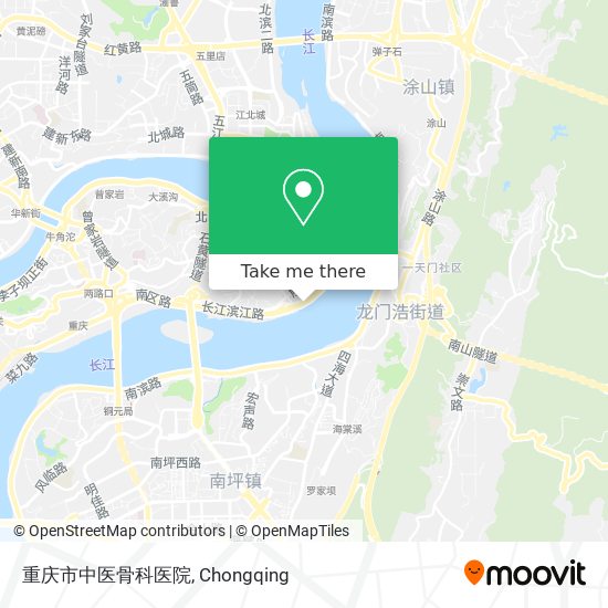 重庆市中医骨科医院 map