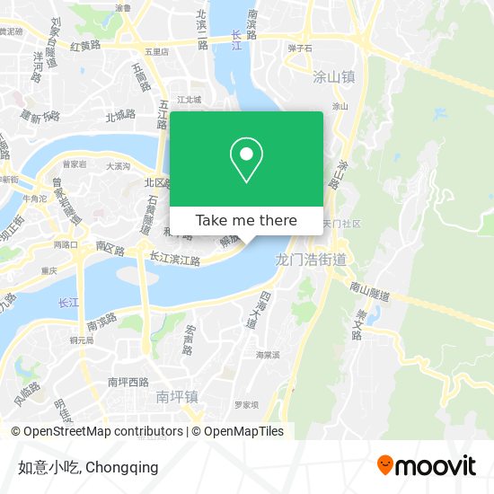 如意小吃 map