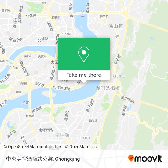 中央美宿酒店式公寓 map