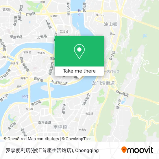 罗森便利店(创汇首座生活馆店) map