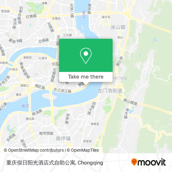 重庆假日阳光酒店式自助公寓 map