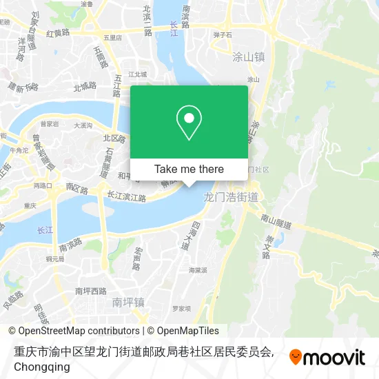 重庆市渝中区望龙门街道邮政局巷社区居民委员会 map