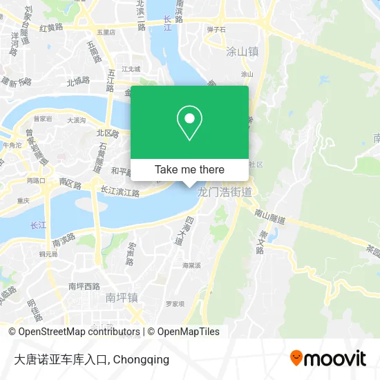 大唐诺亚车库入口 map