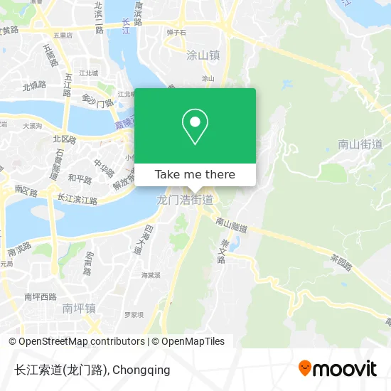 长江索道(龙门路) map