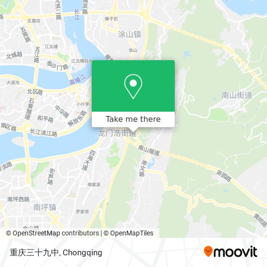 重庆三十九中 map