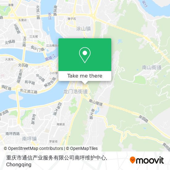 重庆市通信产业服务有限公司南坪维护中心 map