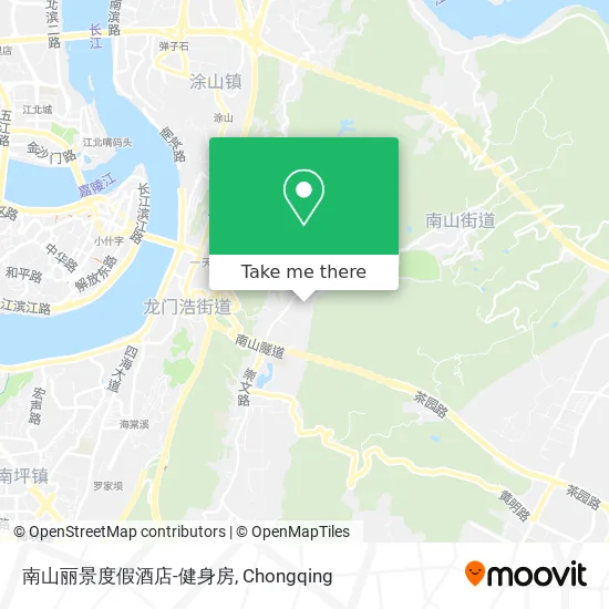 南山丽景度假酒店-健身房 map