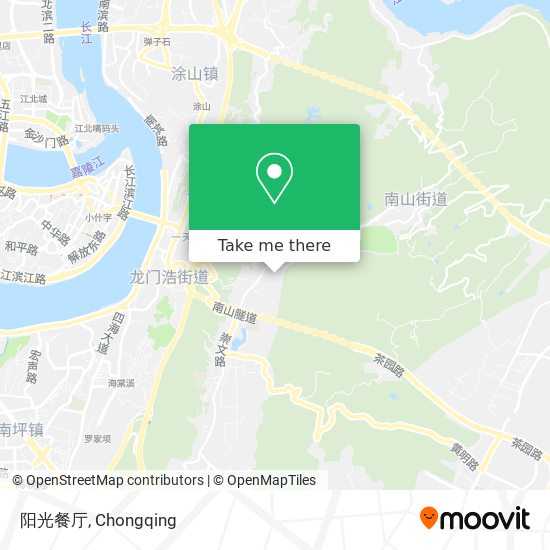 阳光餐厅 map