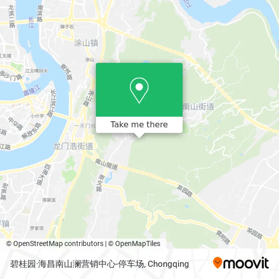 碧桂园·海昌南山澜营销中心-停车场 map