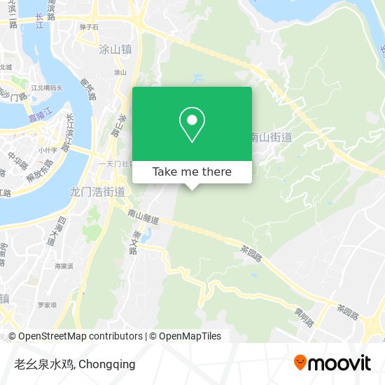 老幺泉水鸡 map