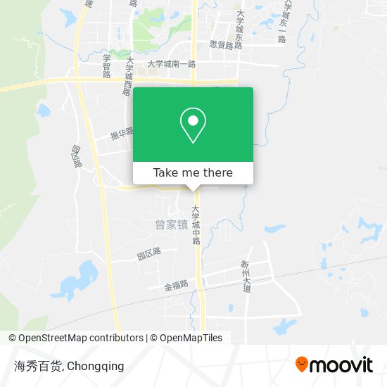 海秀百货 map