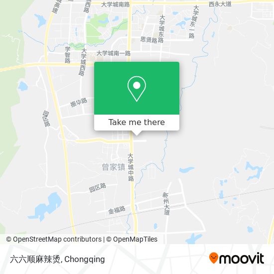 六六顺麻辣烫 map