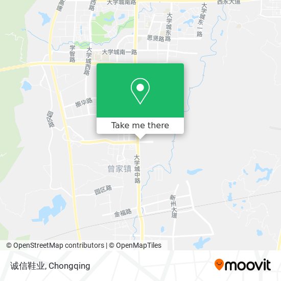 诚信鞋业 map