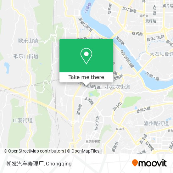 朝发汽车修理厂 map