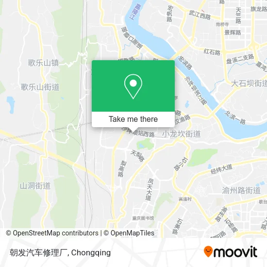 朝发汽车修理厂 map