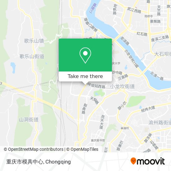 重庆市模具中心 map