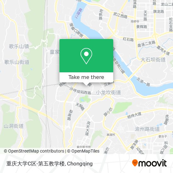 重庆大学C区-第五教学楼 map