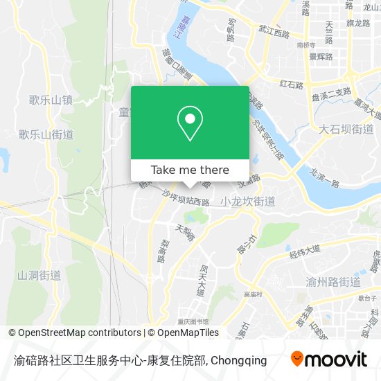 渝碚路社区卫生服务中心-康复住院部 map