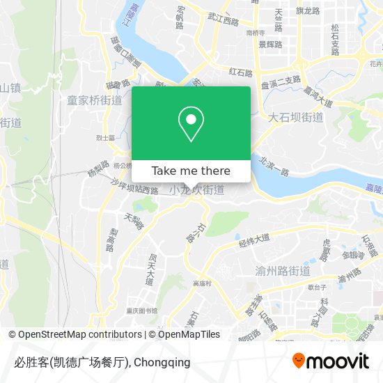 必胜客(凯德广场餐厅) map