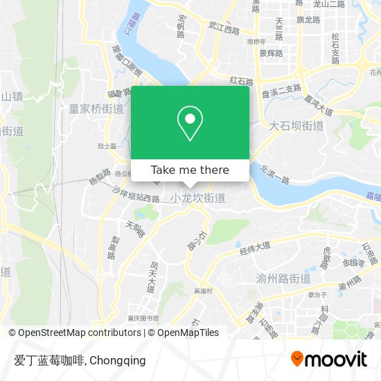 爱丁蓝莓咖啡 map