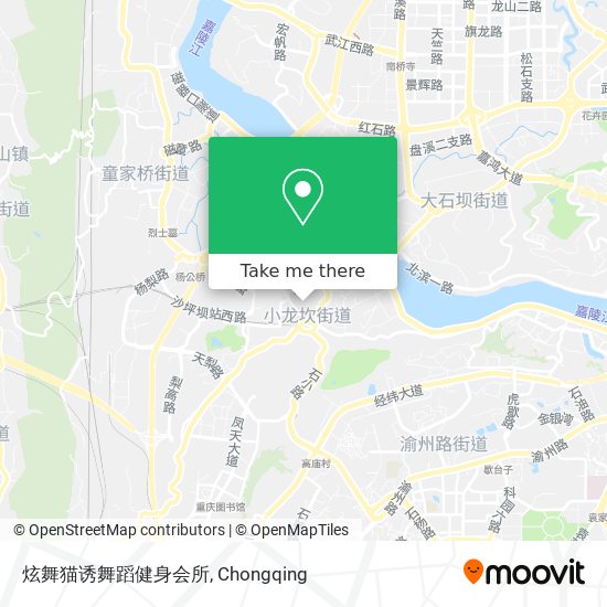 炫舞猫诱舞蹈健身会所 map