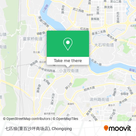 七匹狼(重百沙坪商场店) map