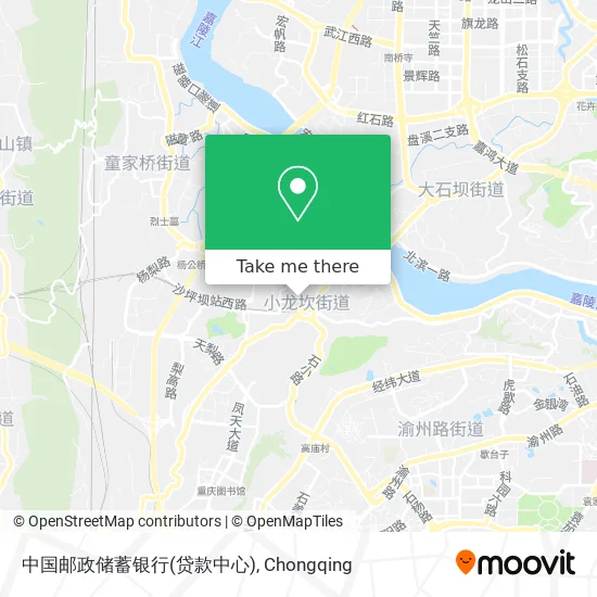 中国邮政储蓄银行(贷款中心) map