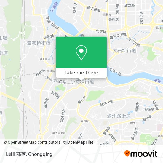 咖啡部落 map