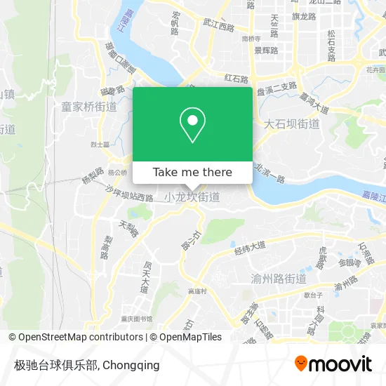极驰台球俱乐部 map