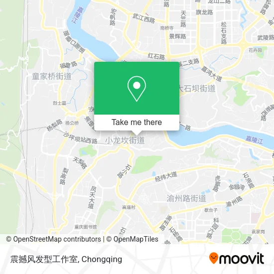 震撼风发型工作室 map