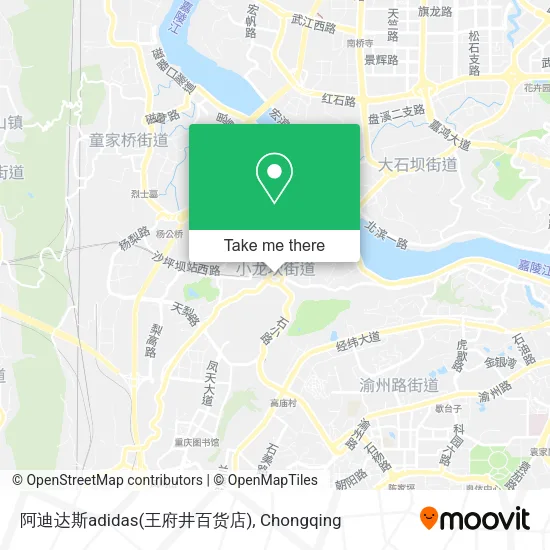 阿迪达斯adidas(王府井百货店) map