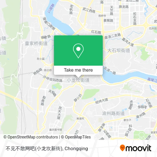 不见不散网吧(小龙坎新街) map
