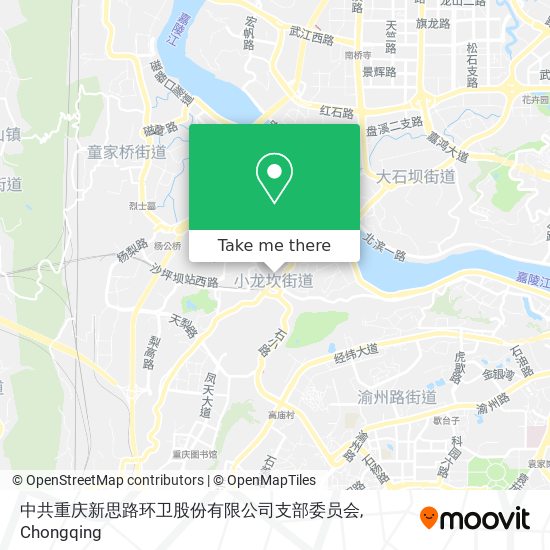 中共重庆新思路环卫股份有限公司支部委员会 map