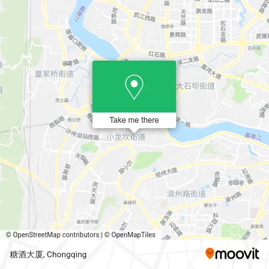 糖酒大厦 map
