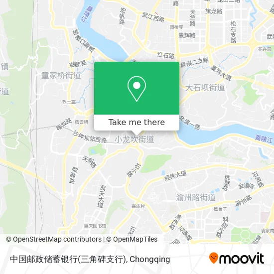 中国邮政储蓄银行(三角碑支行) map