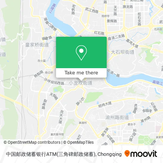 中国邮政储蓄银行ATM(三角碑邮政储蓄) map