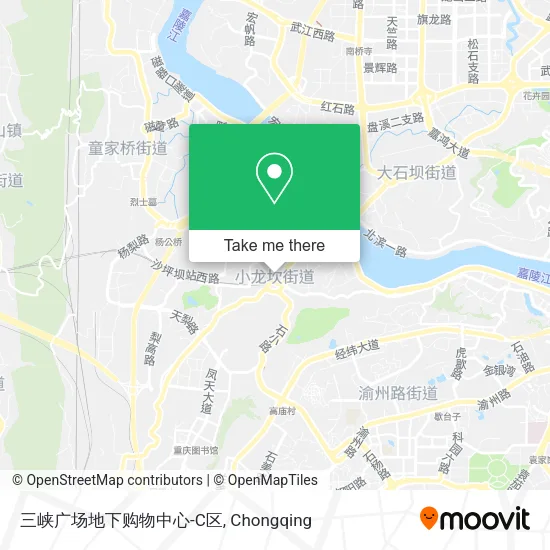 三峡广场地下购物中心-C区 map