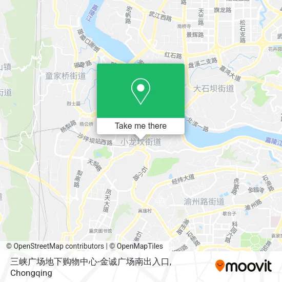 三峡广场地下购物中心-金诚广场南出入口 map