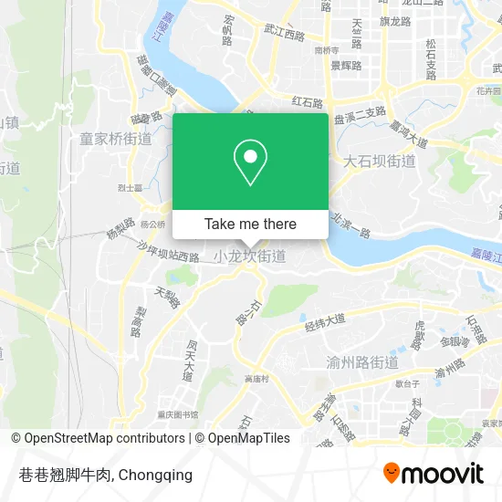 巷巷翘脚牛肉 map